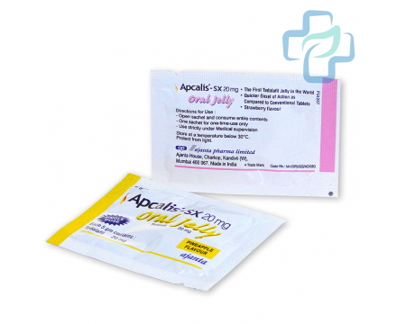 Apcalis SX Oraalne Želee (Tadalafil)