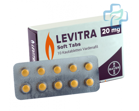 Levitra pehmed padjakesed (Vardenafil)